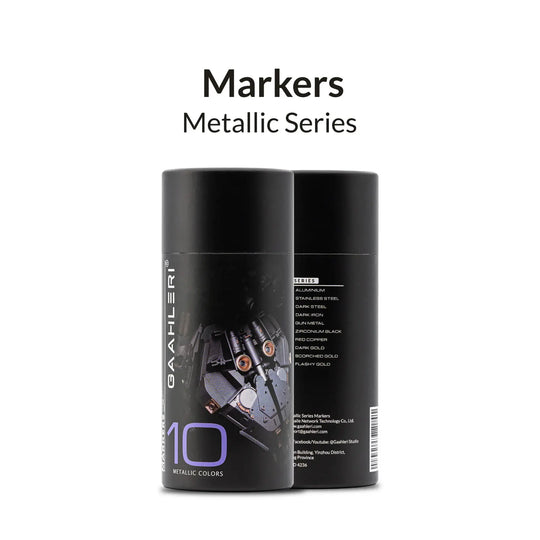 Metallic Series Marker Set by Gaahleri
