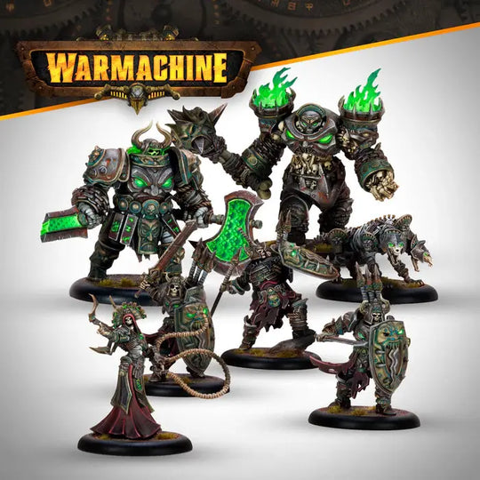 Warmachine: The Graveborn Command Cadre by Warmachine