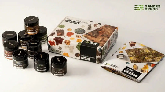 Gamers Grass: Basing Pigments Core Set by Frontline Gaming