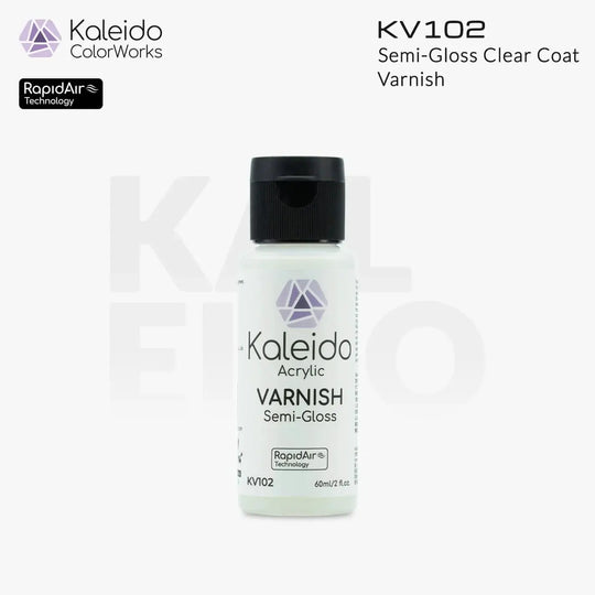 Clear Semi-Gloss Varnish 60ml by Gaahleri