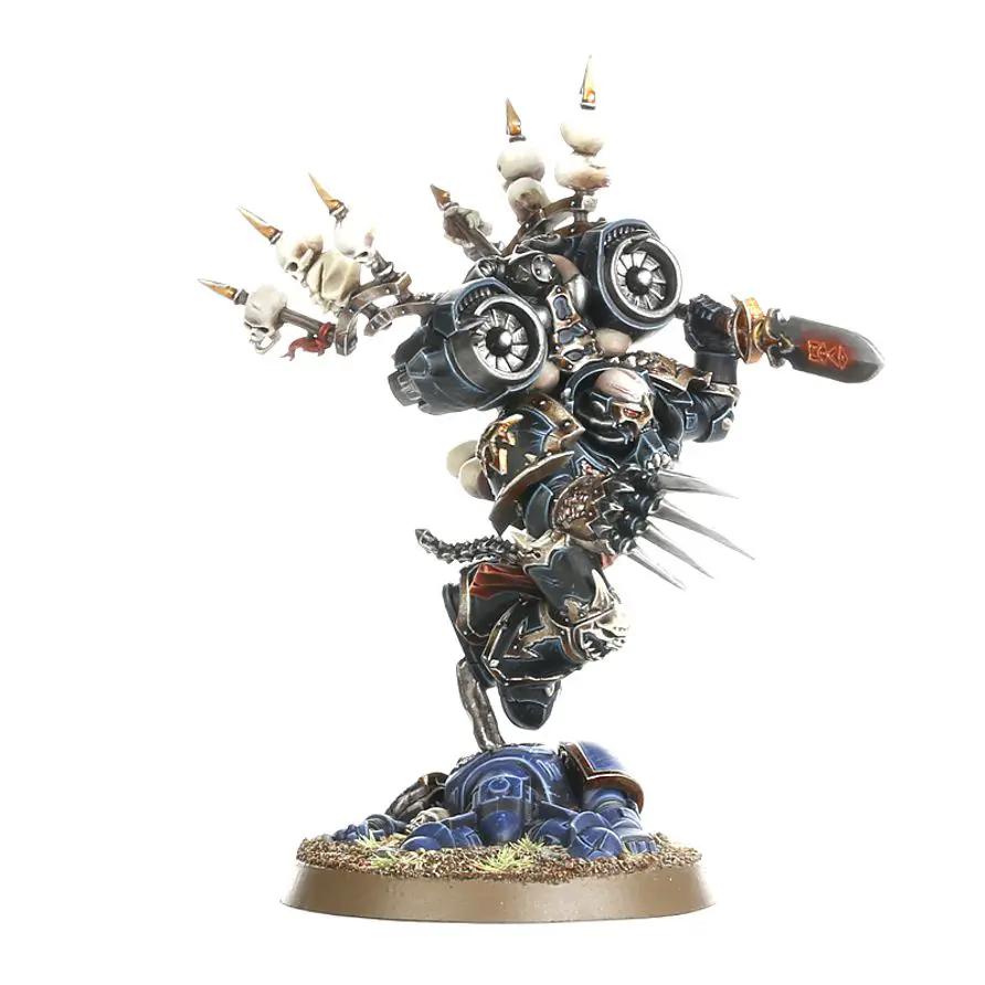Chaos Space Marines Haarken Worldclaimer Herald of the Apocalypse by Games Workshop