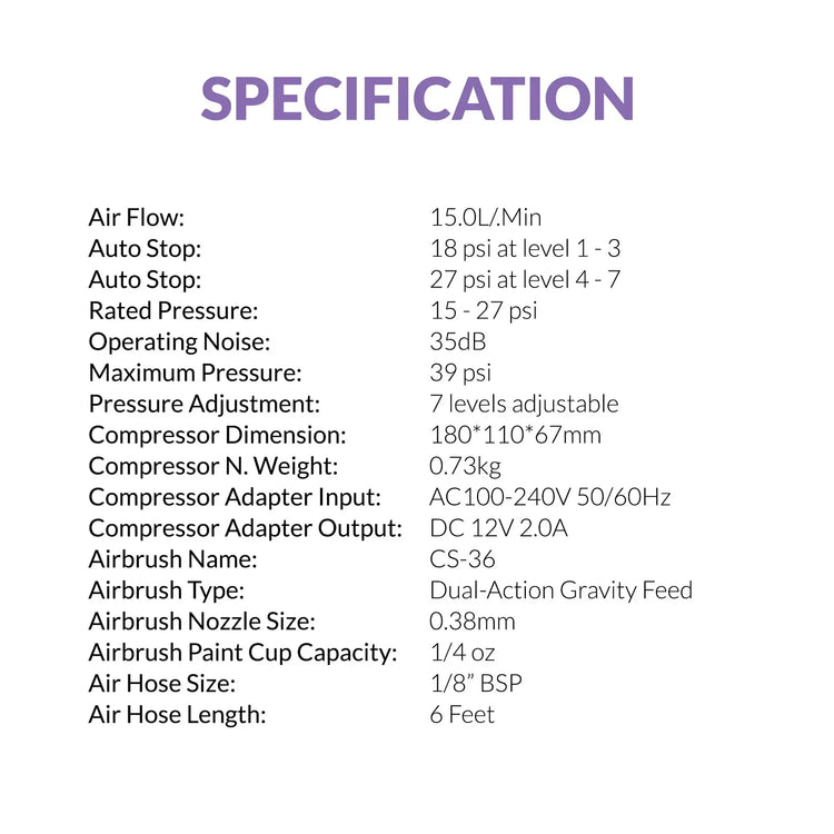Ambition Series GTS-06 Serenair Mini Compressor by Gaahleri