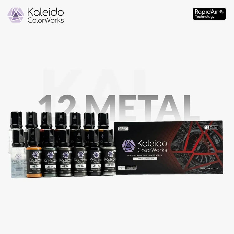 12 Color Metal Set by Gaahleri