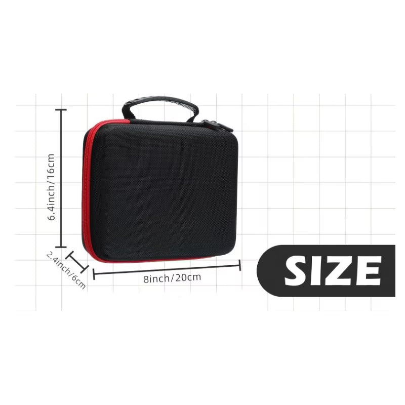 70 Hole Dice Bag with Partition Hard Carrying Case