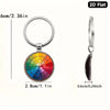 Colorwheel Keychain