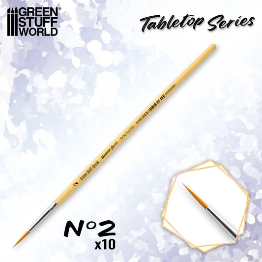 GSW TABLETOP SERIES Synthetic Brush #2 by Green Stuff World