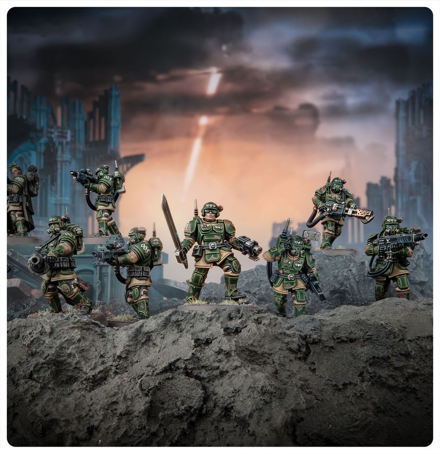 Astra Militarum: Kasrkin Squad | Warhammer 40k & Kill Team *8/8 Release*
