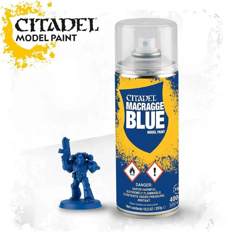 MACRAGGE BLUE SPRAY PAINT by Games Workshop