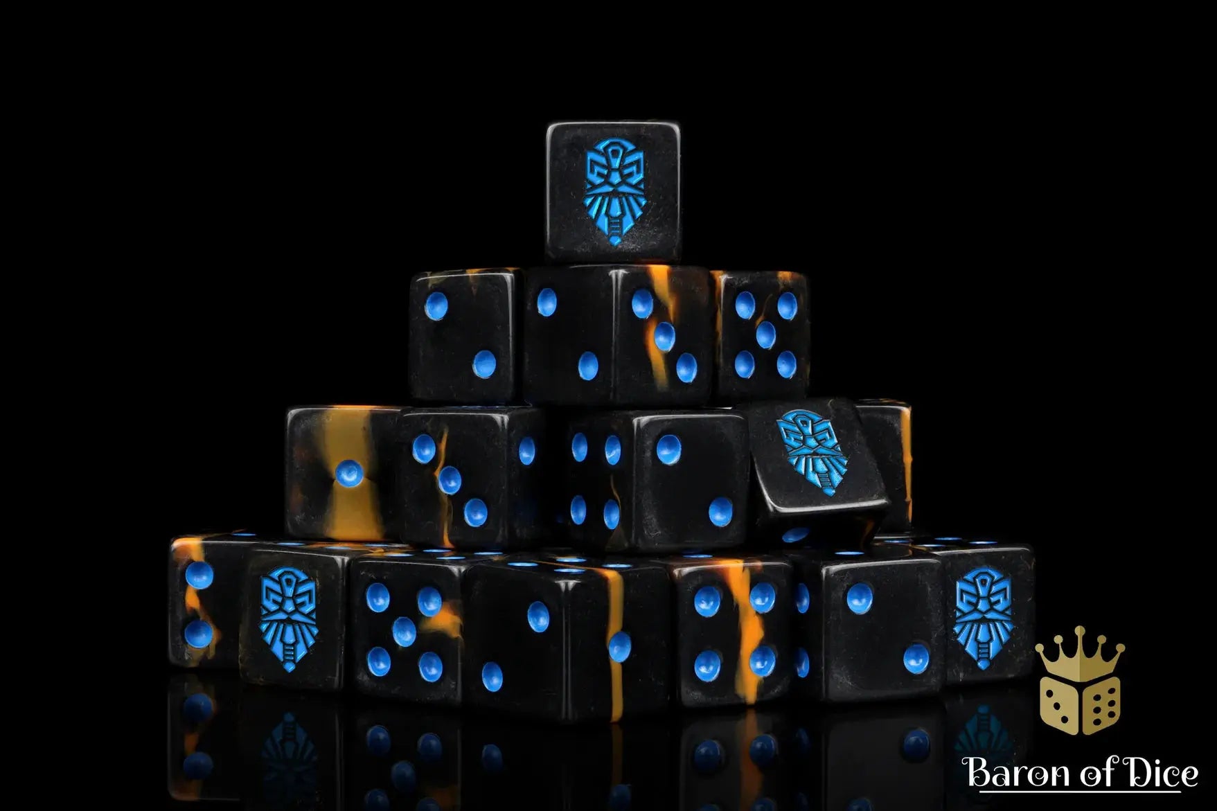 Molten Lava (25ct) by Baron of Dice