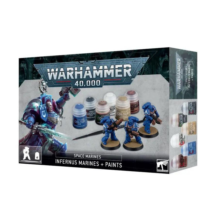 Space Marines Infernus Marines + Paints by Games Workshop