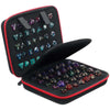 70 Hole Dice Bag with Partition Hard Carrying Case