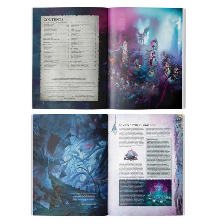 Battletome: Disciples of Tzeentch by Games Workshop