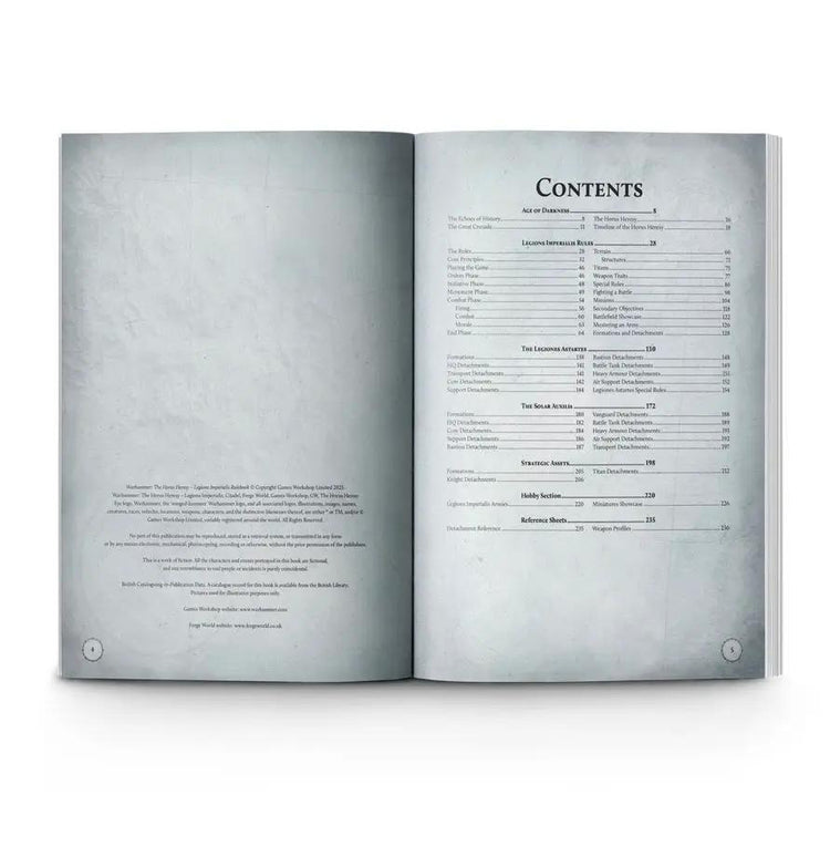Warhammer: The Horus Heresy – Legions Imperialis Rulebook (English) by Games Workshop