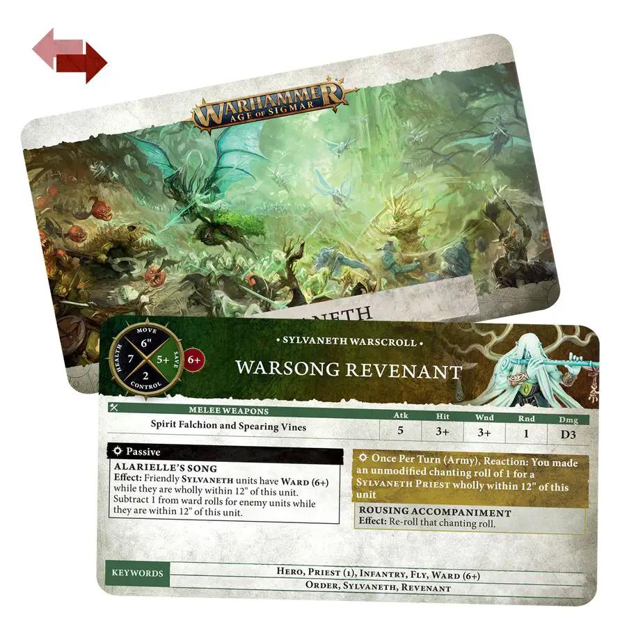 WARSCROLL CARDS: SYLVANETH *4/11 Release* by Games Workshop