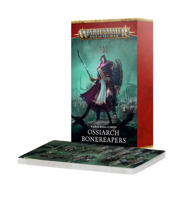 Warscroll Cards Ossiarch Bonereapers by Games Workshop