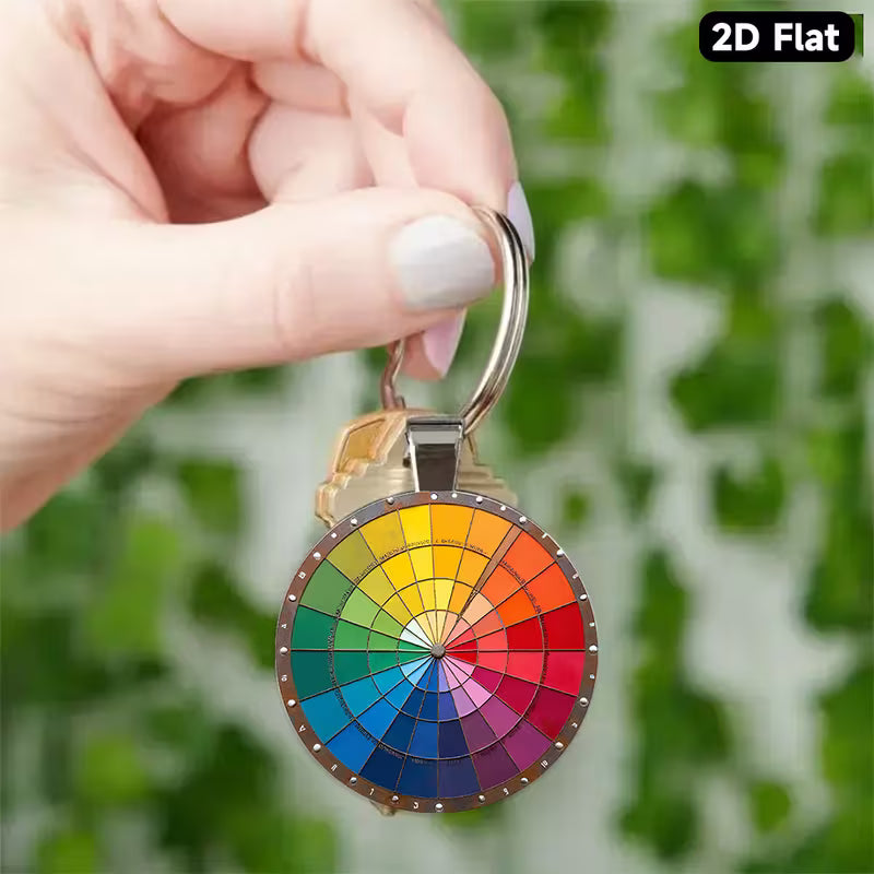 Colorwheel Keychain