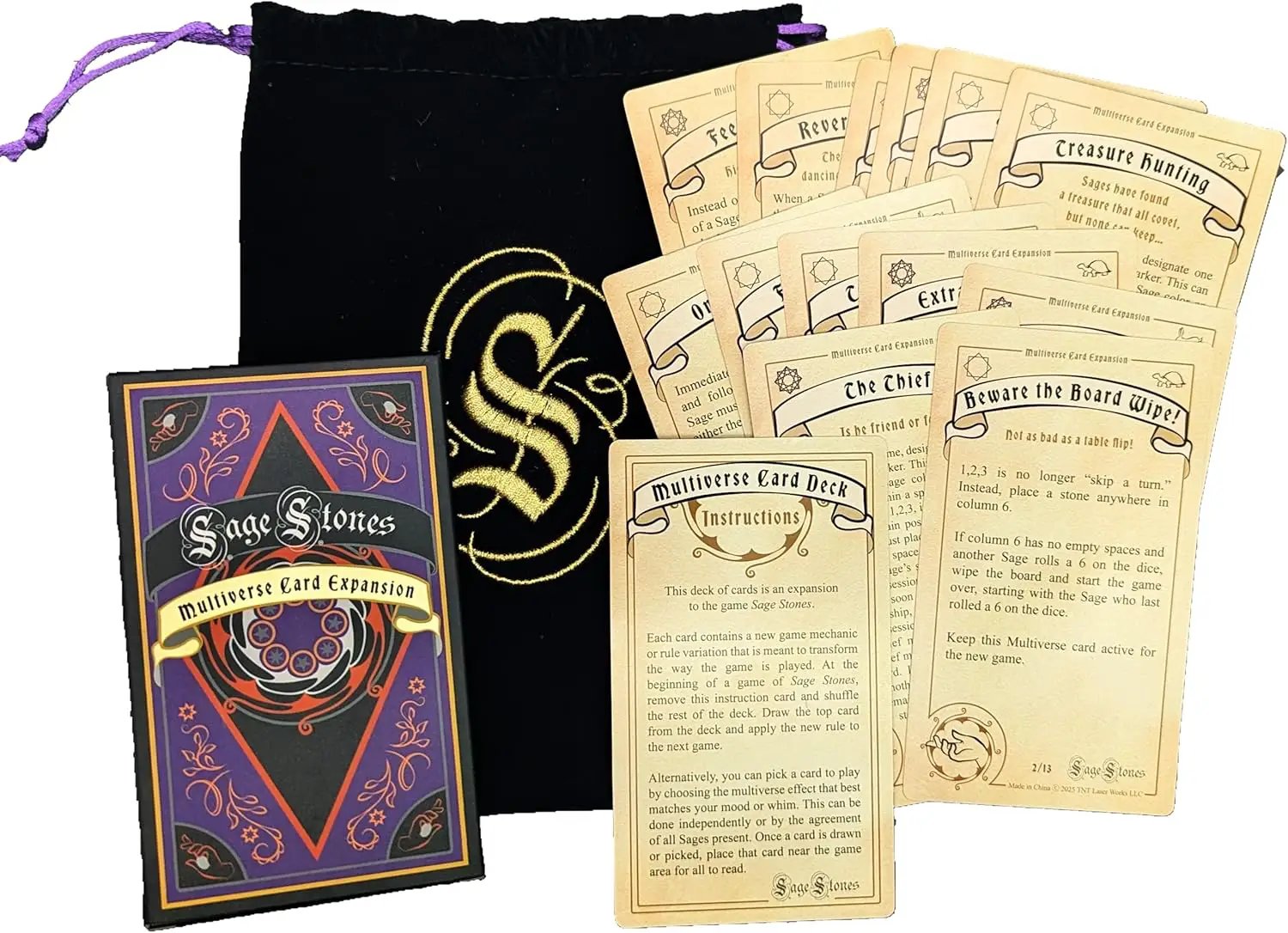 Sage Stones Multiverse Card Expansion by TnT Laser Works