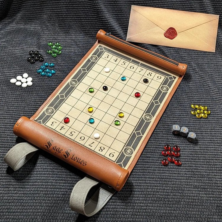 Sage Stones Scroll, Brown by TnT Laser Works
