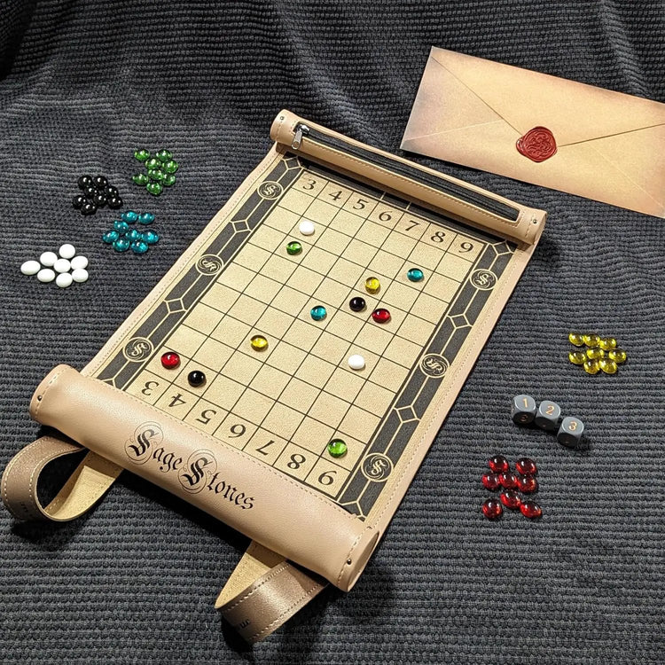 Sage Stones Scroll, Tan by TnT Laser Works