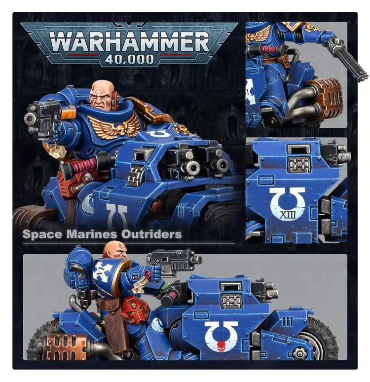 SPACE MARINES OUTRIDERS by Games Workshop