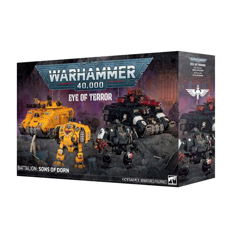 EYE OF TERROR BATTALION: SONS OF DORN *4/18 Release* by Games Workshop