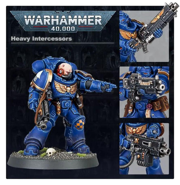 SPACE MARINES HEAVY INTERCESSORS by Games Workshop
