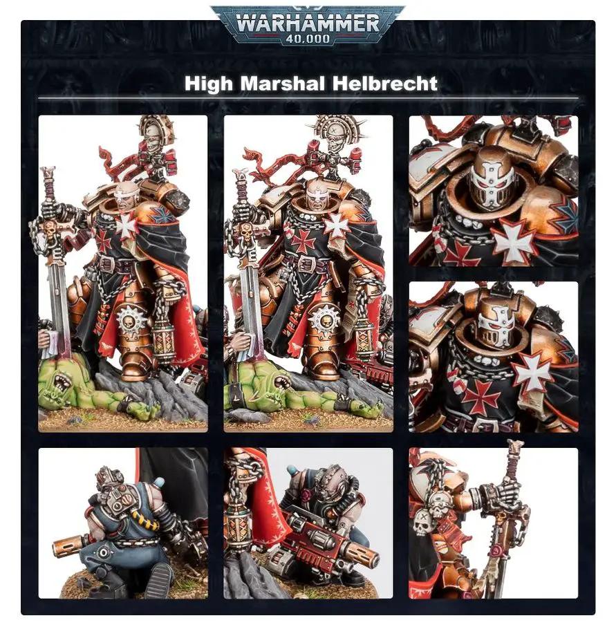 BLACK TEMPLARS: HIGH MARSHAL HELBRECHT by Games Workshop