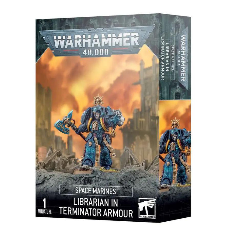 SM LIBRARIAN IN TERMINATOR ARMOUR by Games Workshop