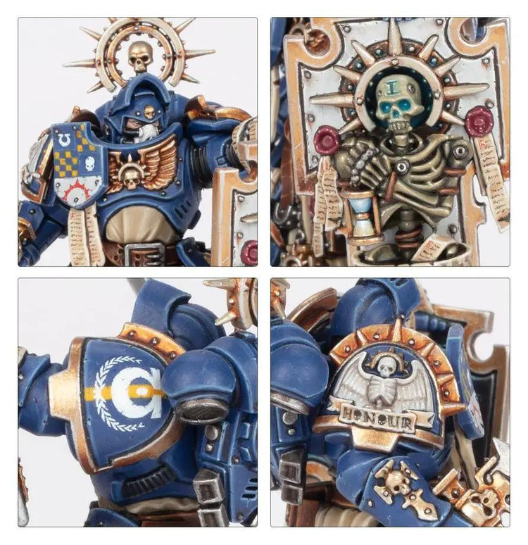 Space Marine Captain with Storm Relic Shield by Games Workshop