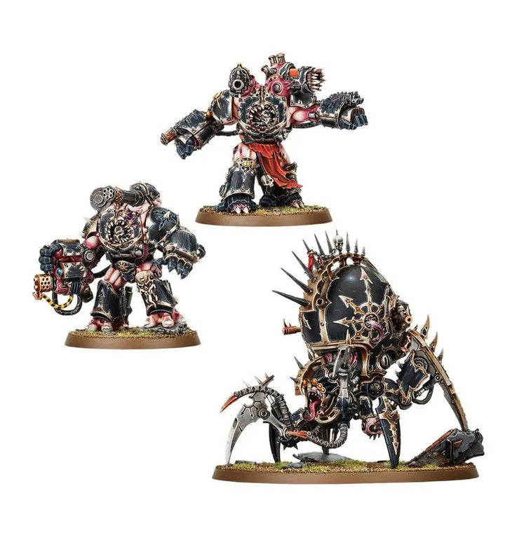 Venomcrawler and Obliterators Warforged by Games Workshop