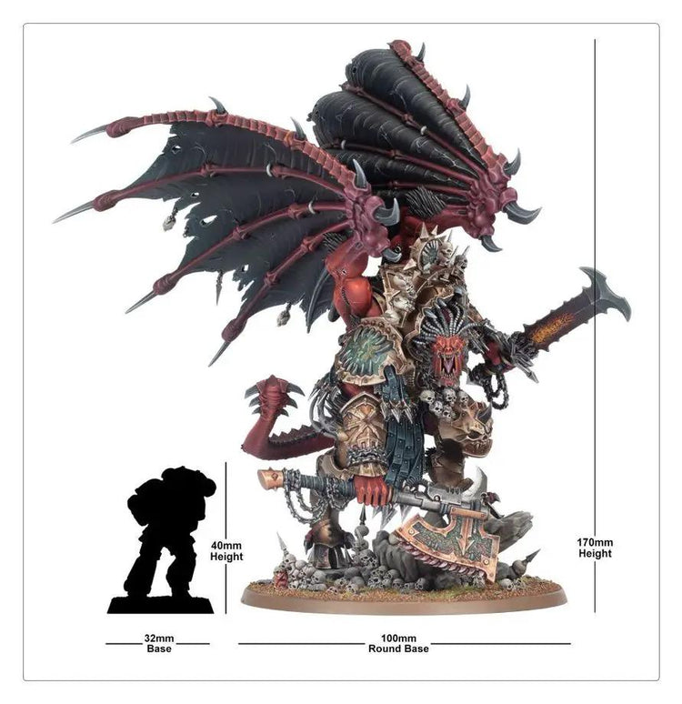 World Eaters ANGRON DAEMON PRIMARCH OF KHORNE by Games Workshop