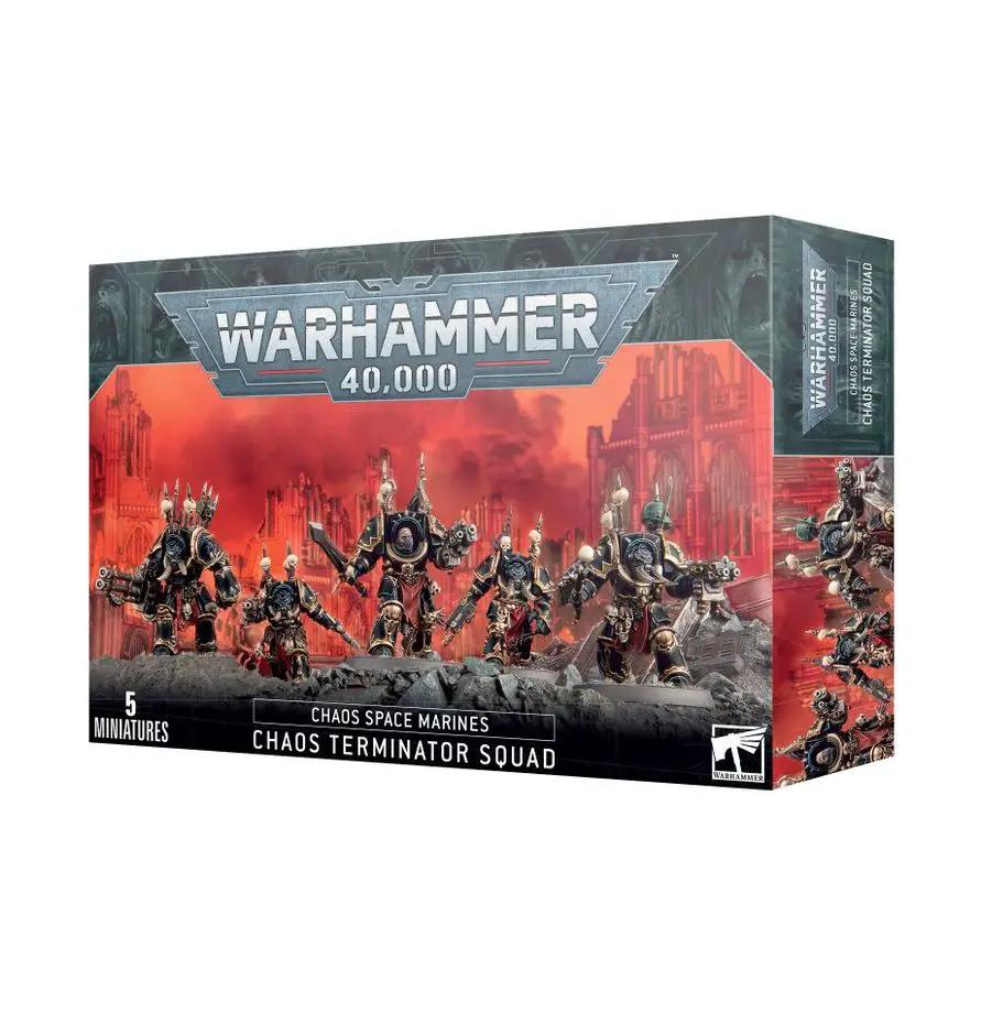 CHAOS SPACE MARINES: TERMINATORS by Games Workshop