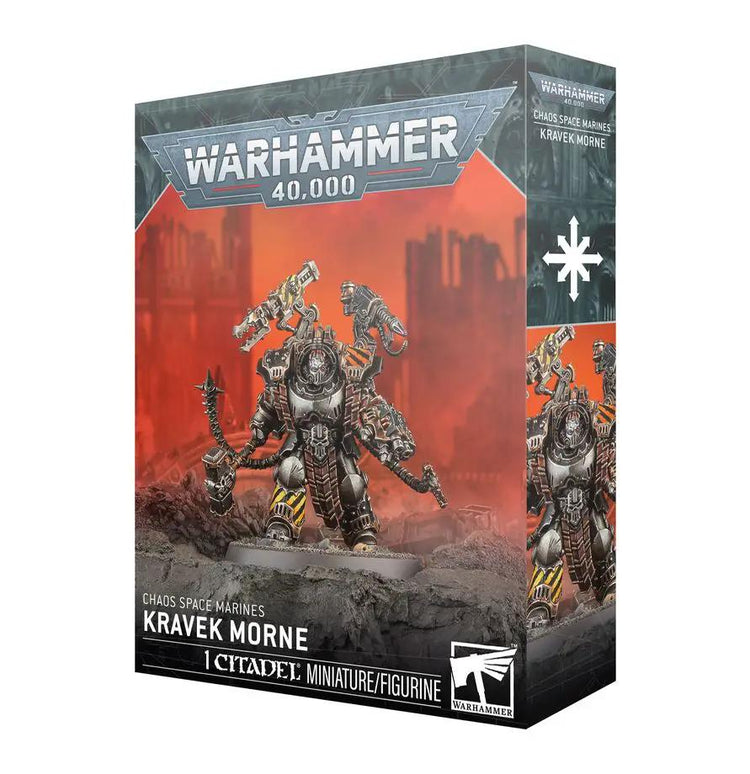 CHAOS SPACE MARINES: KRAVEK MORNE *4/18 Release* by Games Workshop