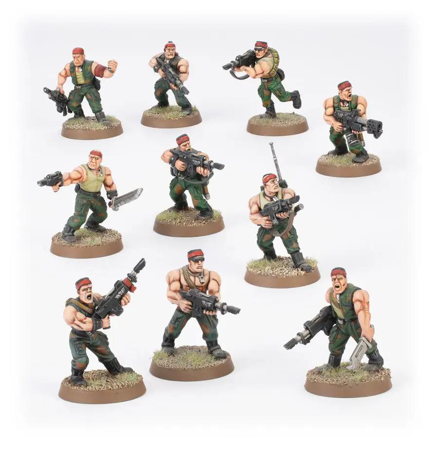 Astra Militarum Catachan Jungle Fighters by Games Workshop