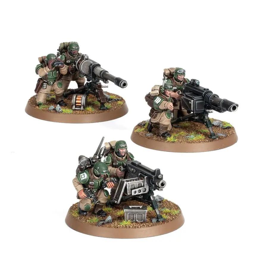 A/MILITARUM: CADIAN HEAVY WEAPONS SQUAD by Games Workshop