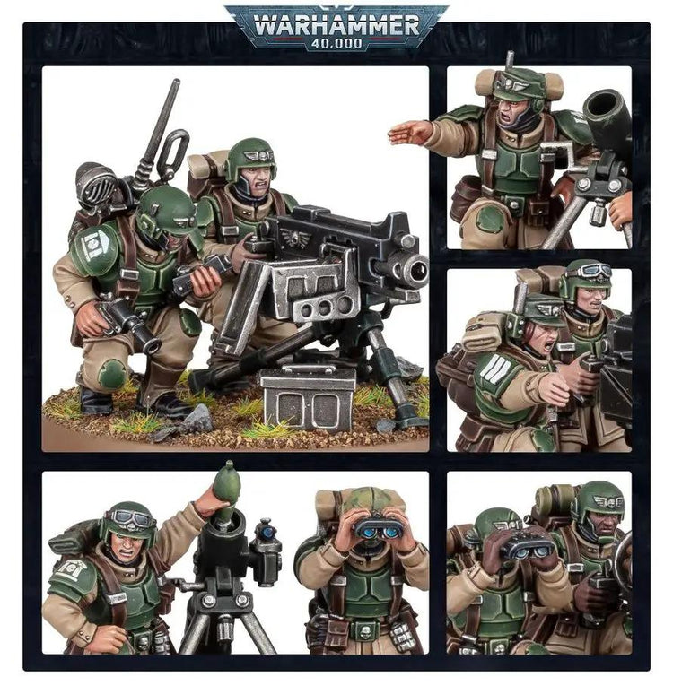 A/MILITARUM: CADIAN HEAVY WEAPONS SQUAD by Games Workshop