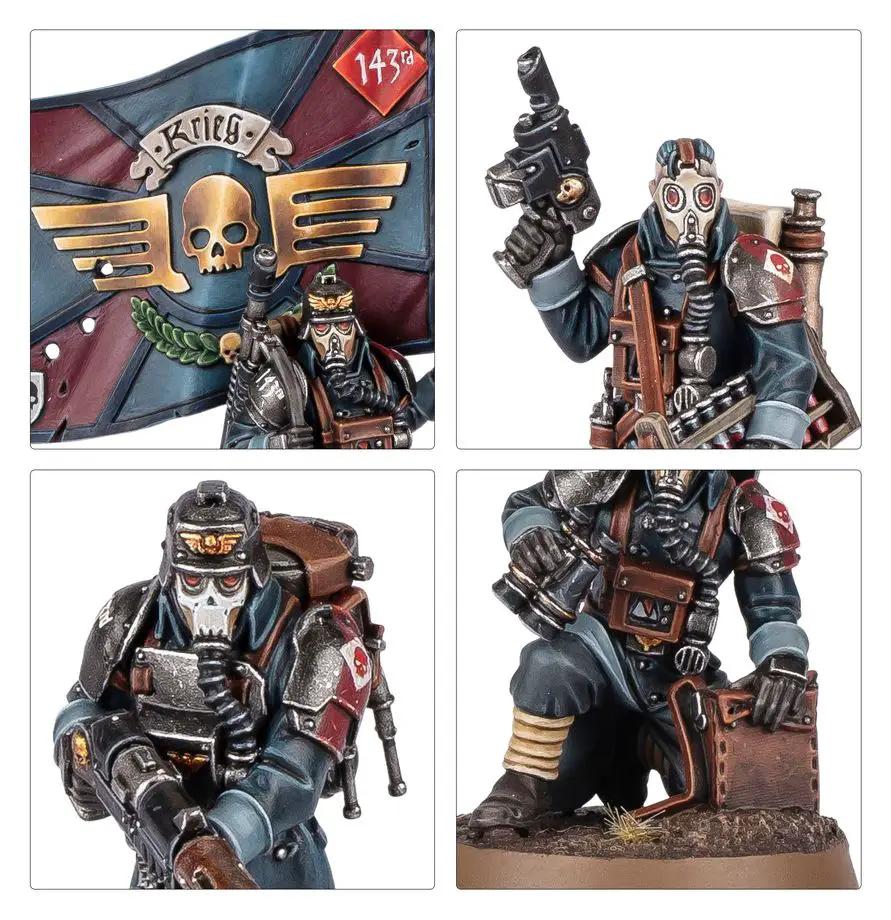 ASTRA MILITARUM: KRIEG COMMAND SQUAD by Games Workshop
