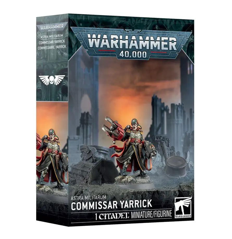 ASTRA MILITARUM: COMMISSAR YARRICK *5/9 Release* by Games Workshop