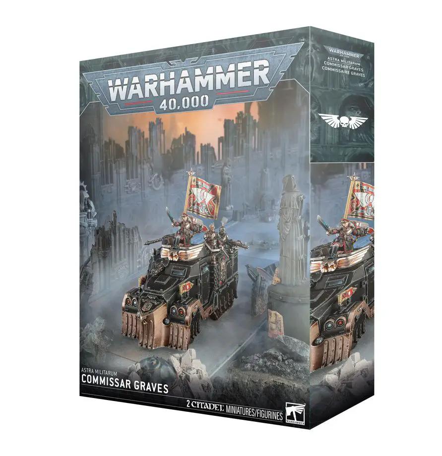 ASTRA MILITARUM: COMMISSAR GRAVES *5/9 Release* by Games Workshop