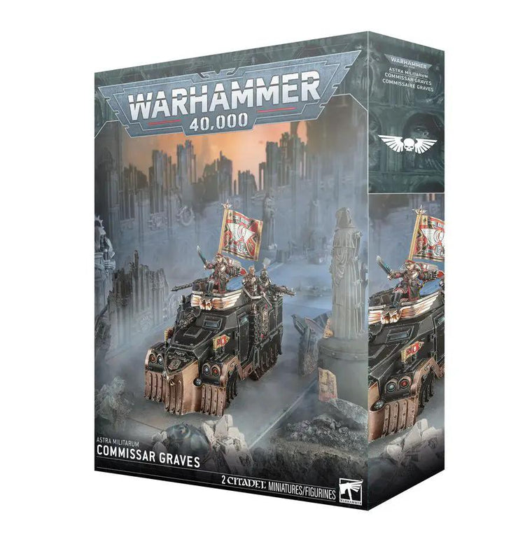 ASTRA MILITARUM: COMMISSAR GRAVES *5/9 Release* by Games Workshop