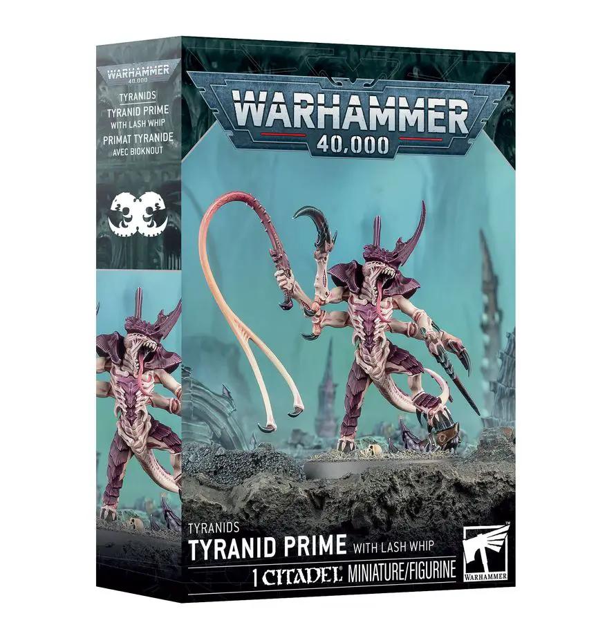 TYRANIDS: TYRANID PRIME WITH LASH WHIP by Games Workshop