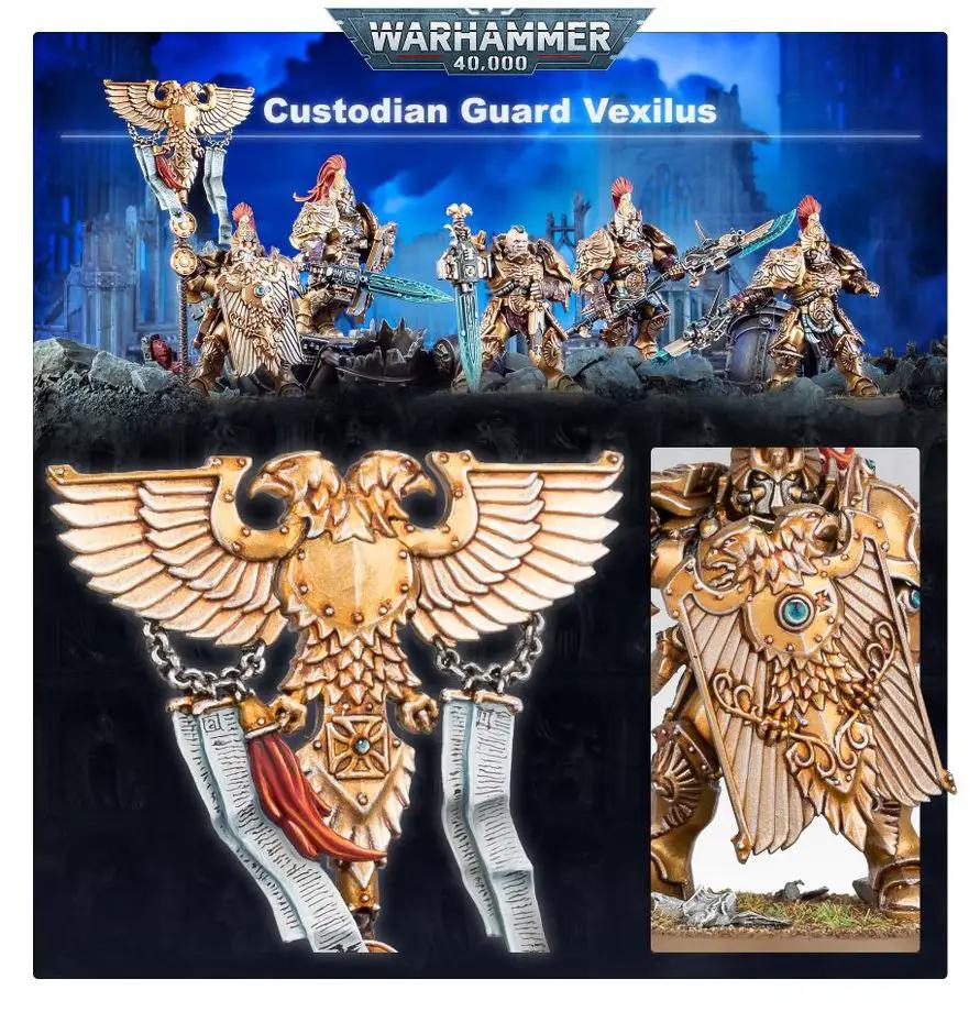 ADEPTUS CUSTODES: CUSTODIAN GUARD by Games Workshop