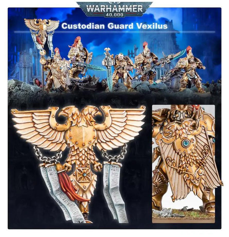 ADEPTUS CUSTODES: CUSTODIAN GUARD by Games Workshop