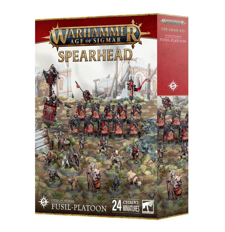 SPEARHEAD:CITIES OF SIGMAR FUSIL-PLATOON by Games Workshop