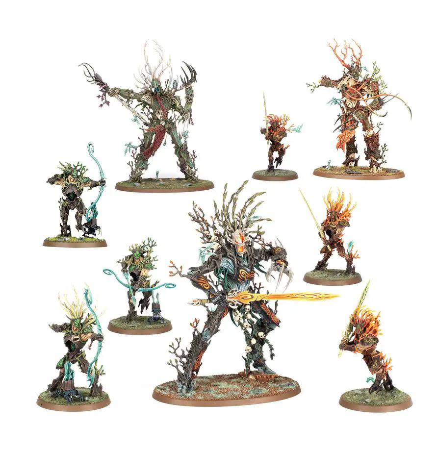 SYLVANETH: STRONGROOT GROVE BATTLEFORCE *4/11 Release* by Games Workshop