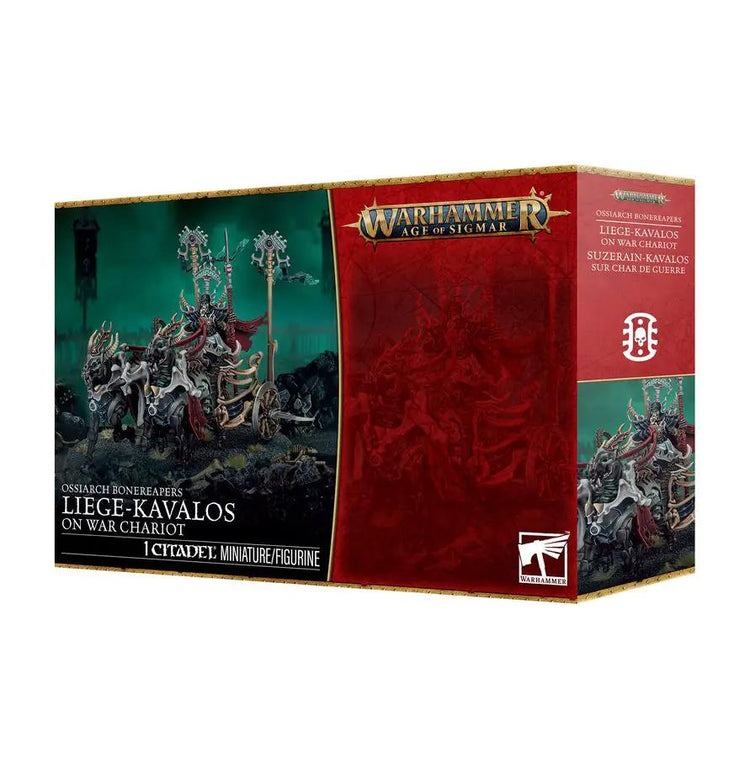 Age of Sigmar Liege-Kavalos on War Chariot by Games Workshop