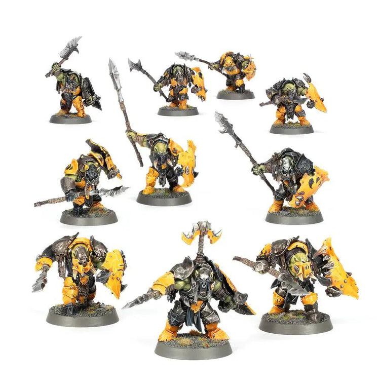 SPEARHEAD:ORRUK WARCLANS IRONJAWZ BIGMOB by Games Workshop