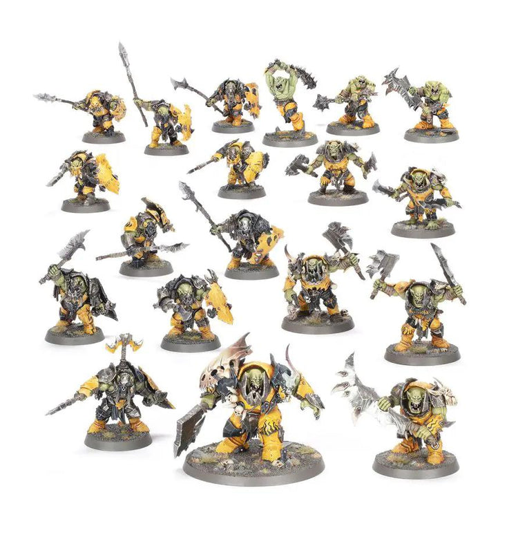 SPEARHEAD:ORRUK WARCLANS IRONJAWZ BIGMOB by Games Workshop
