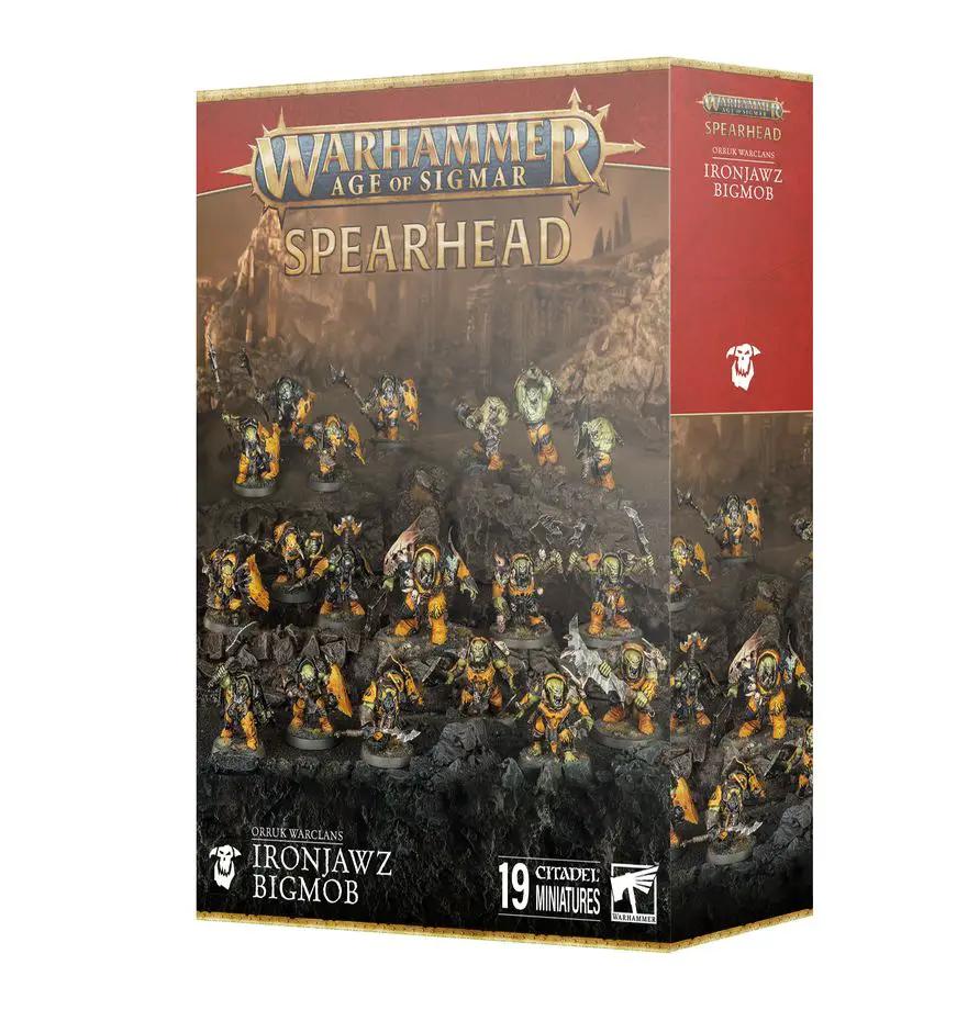 SPEARHEAD:ORRUK WARCLANS IRONJAWZ BIGMOB by Games Workshop