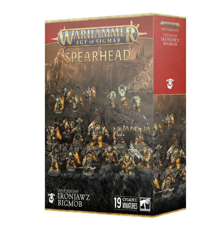 SPEARHEAD:ORRUK WARCLANS IRONJAWZ BIGMOB by Games Workshop